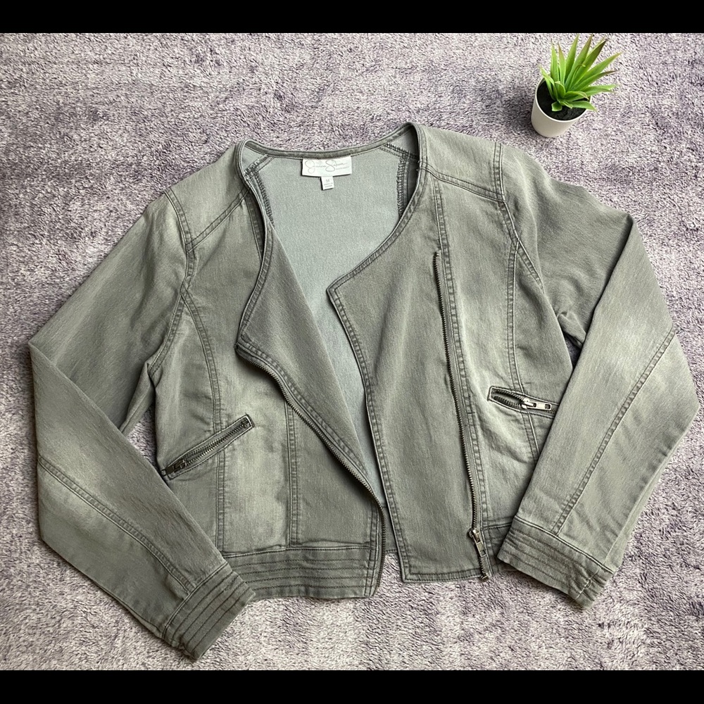 Jessica Simpson Maternity Jacket Gray size Medium